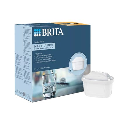 BRITA MAXTRA PRO PURE PERFORMANCE Wasserfilter 12-Pack (filtert PFAS)