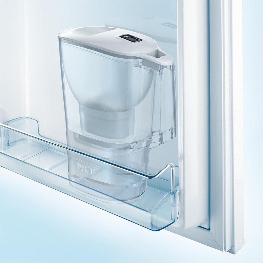 BRITA Aluna Wasserfilter Kanne 2.4L + 7 MAXTRA PRO Wasserfilter (filtert PFAS)