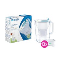 BRITA Style Wasserfilter Kanne + 13 MAXTRA PRO Wasserfilter (filtert PFAS)