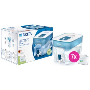 BRITA Wasserfiltersystem Flow + 7 MAXTRA PRO Wasserfilter (filtert PFAS)