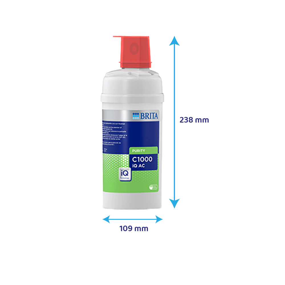 BRITA PURITY C1000 iQ AC Filterkartusche geeignet für iQ-Filterkopf (filtert PFAS)