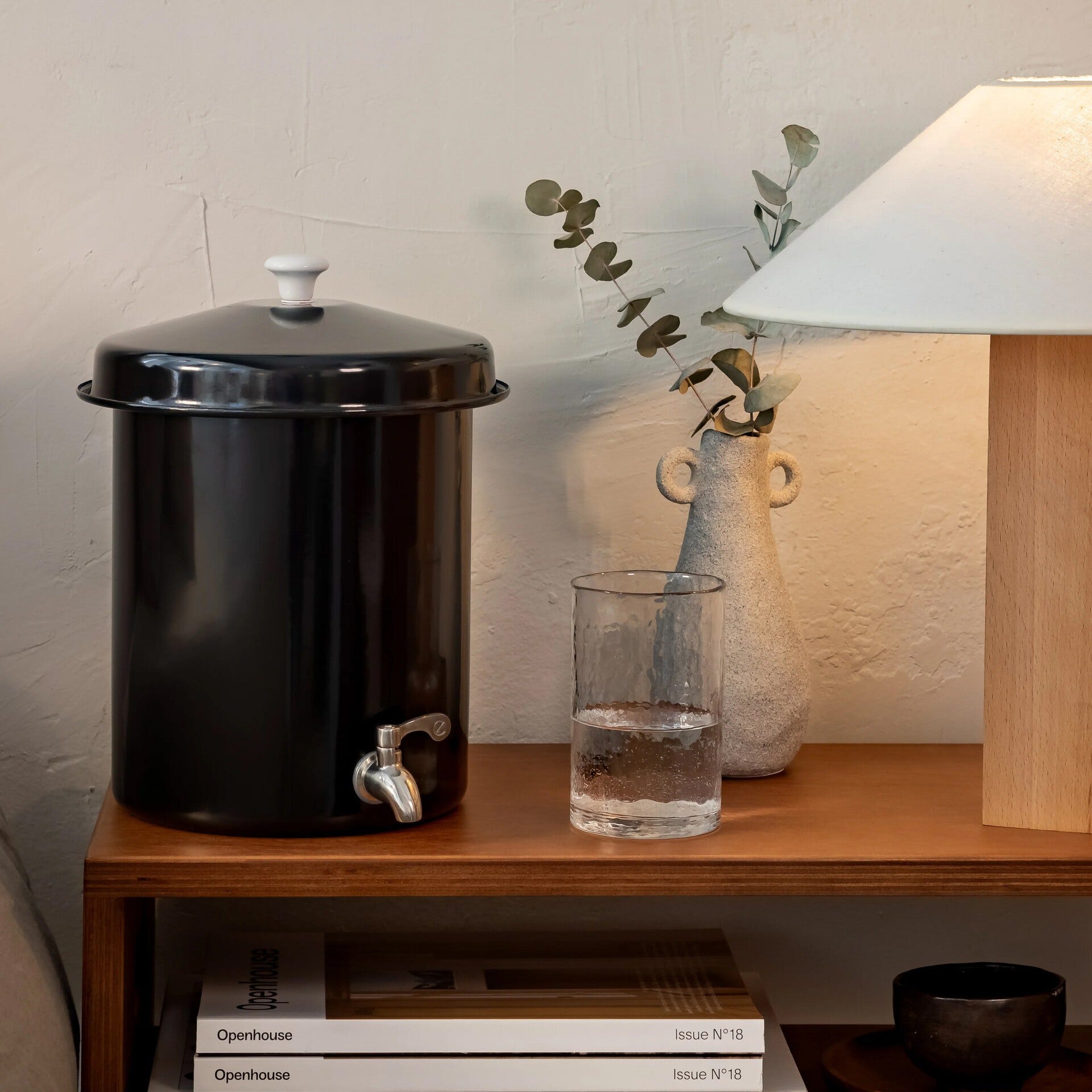 Ecofiltro Wasserfilter 5L Schwarz (filtert PFAS)
