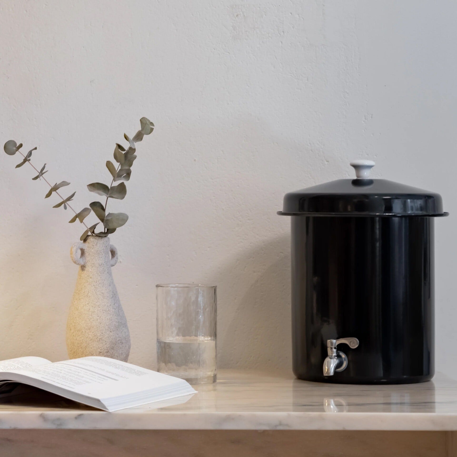 Ecofiltro Wasserfilter 5L Schwarz (filtert PFAS)