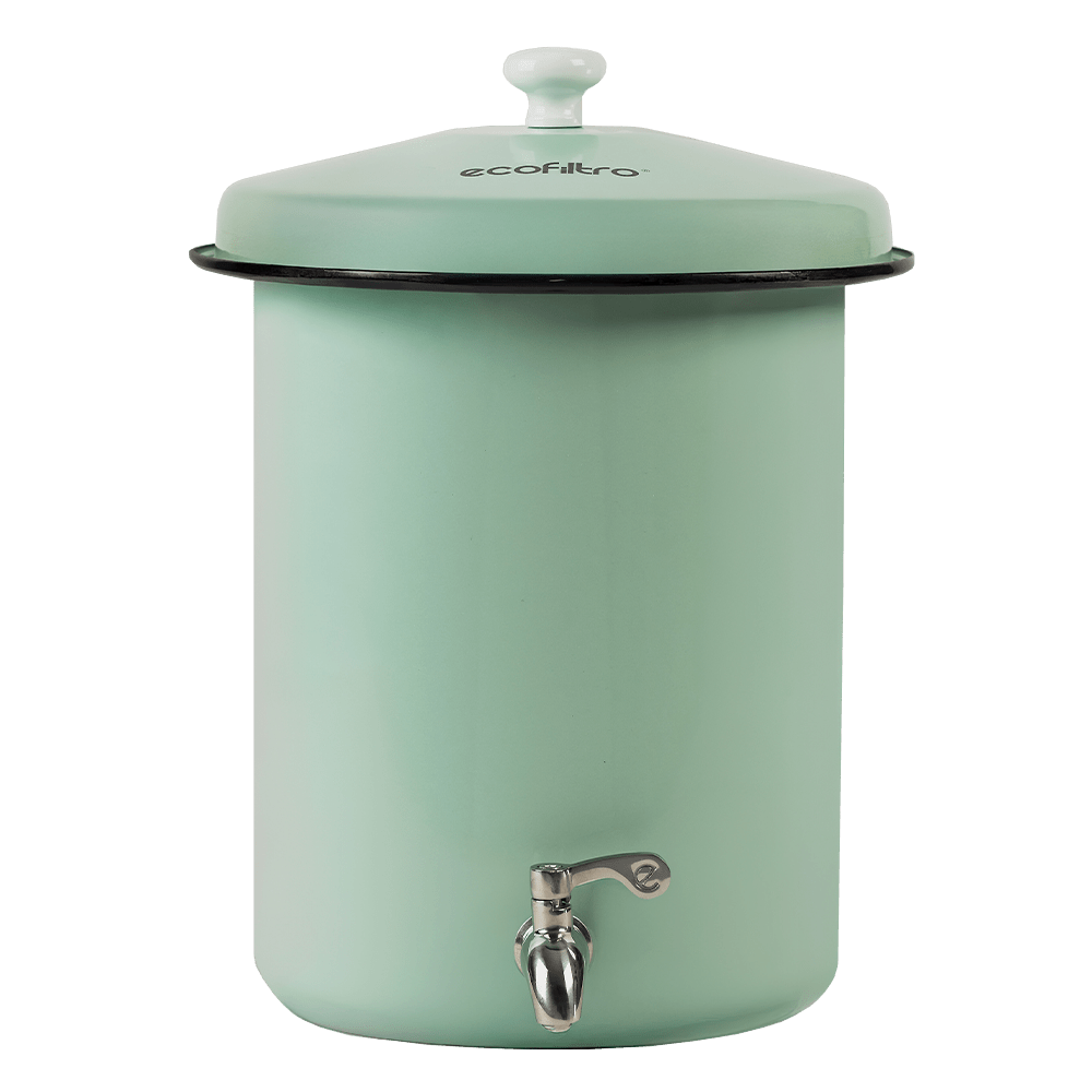 Ecofiltro Wasserfilter 5L Mintgrün (filtert PFAS)