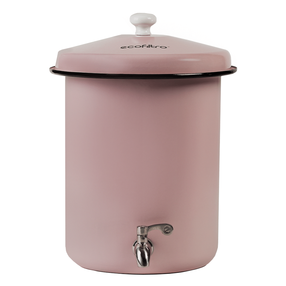 Ecofiltro Wasserfilter 5L Babyrosa (filtert PFAS)