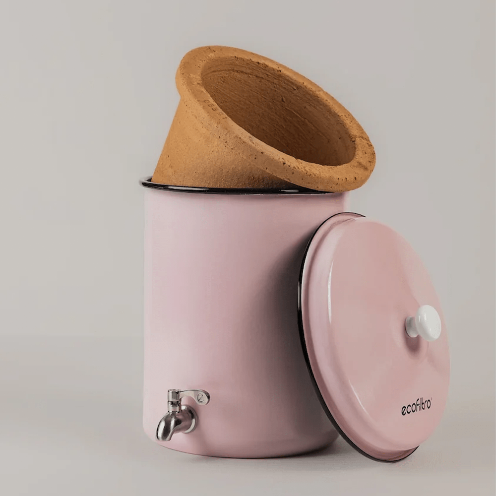 Ecofiltro Wasserfilter 5L Babyrosa (filtert PFAS)
