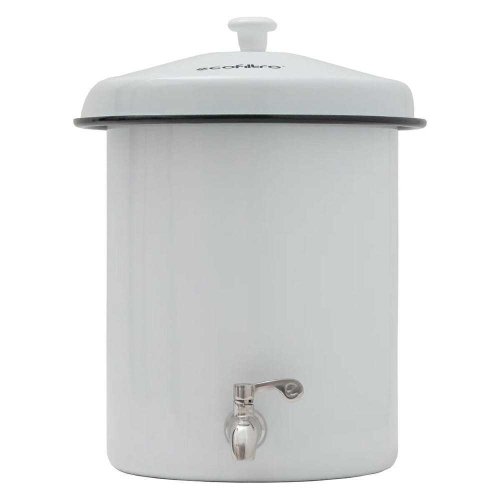 Ecofiltro Wasserfilter 5L Starterset Weiß - 4 Jahre Nutzung