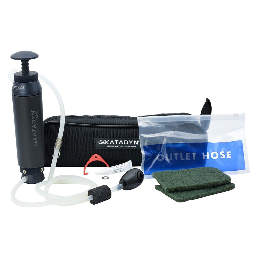 Wasserfilter-Notfallpaket Extra Large – Überlebenspaket mit Wasserfiltern für Notsituationen Philips / Katadyn / Allspares