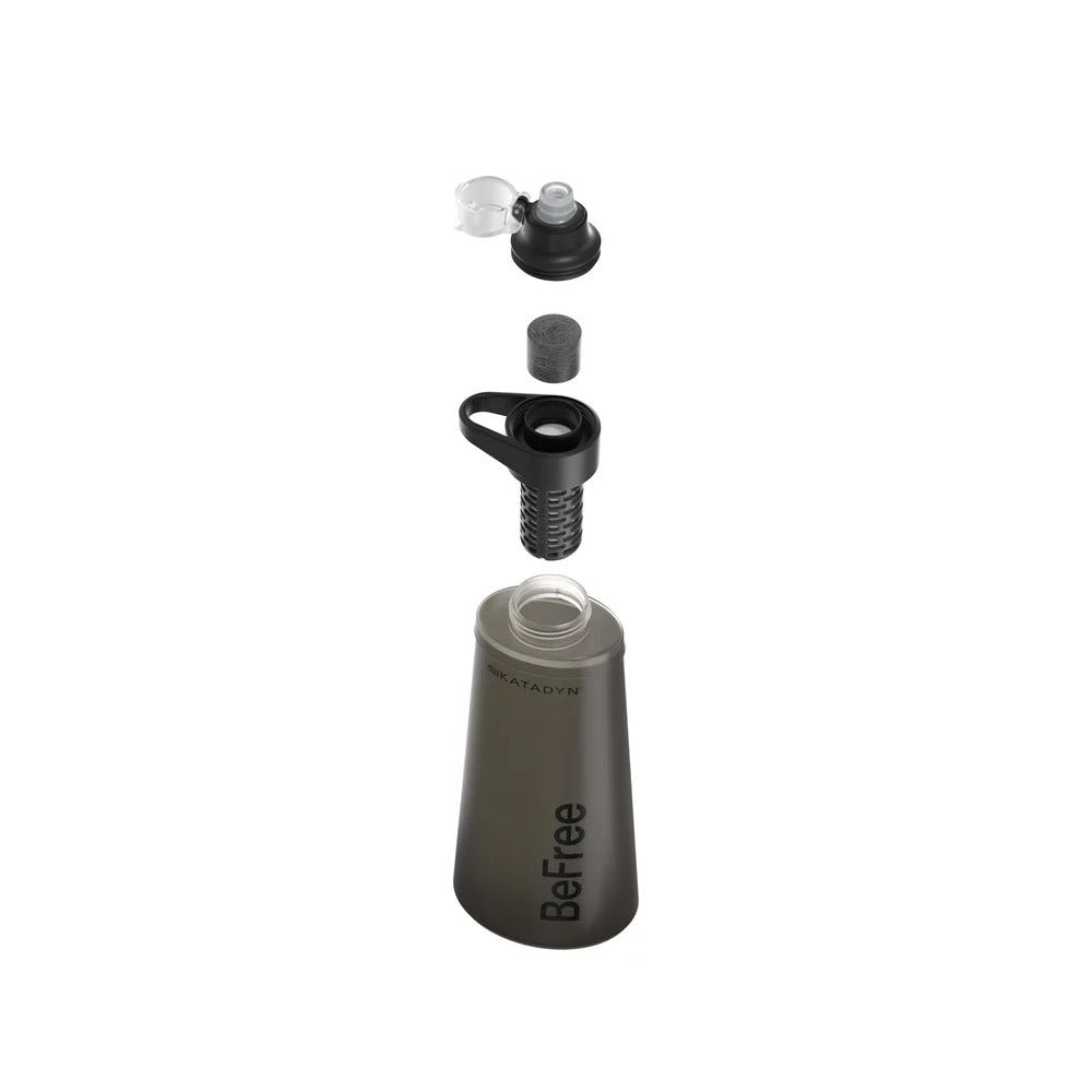 Katadyn BeFree AC Wasserfilterflasche Schwarz (1 L)