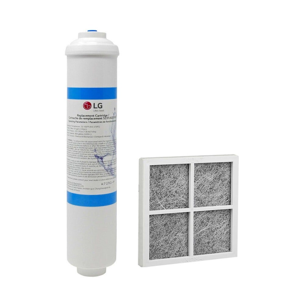 LG Ersatzset Kühlschrank Luftfilter + Wasserfilter