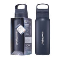 LifeStraw Go 2.0 Series Edelstahl-Trinkflasche Ozeanblau (700 ml)