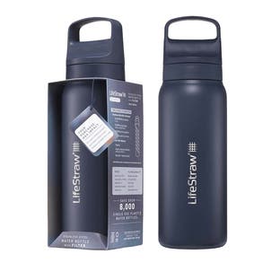LifeStraw Go 2.0 Series Edelstahl-Trinkflasche Ozeanblau (700 ml)