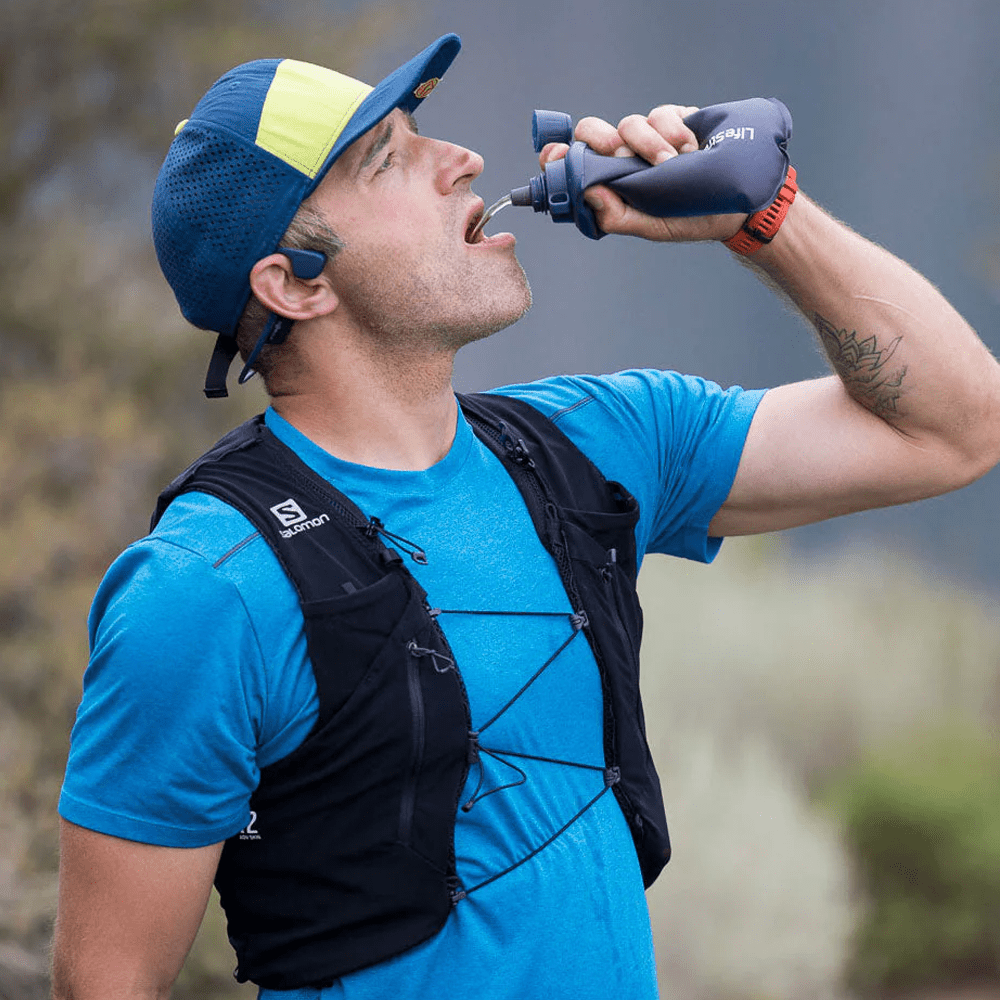 LifeStraw Peak Series Faltbare Quetschflasche 1 l Bergblau