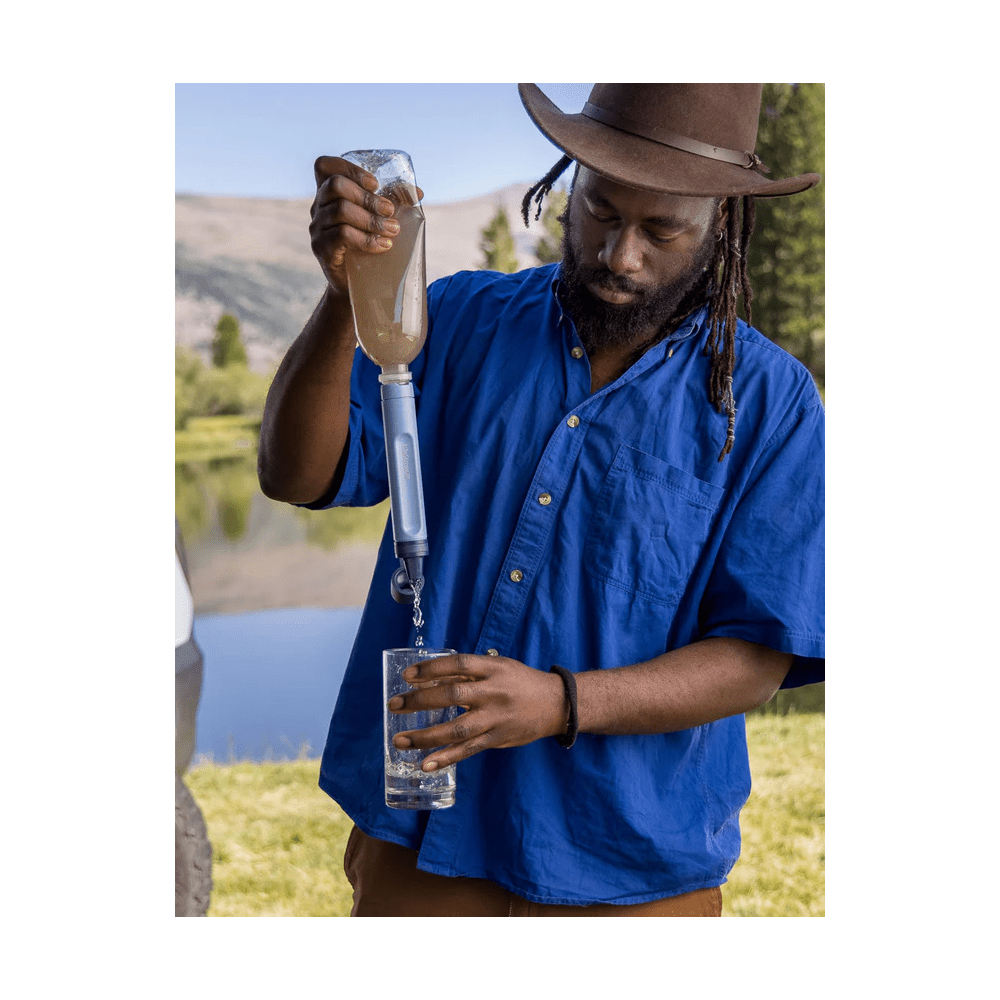 LifeStraw Peak Serie Filterstrohhalm Bergblau
