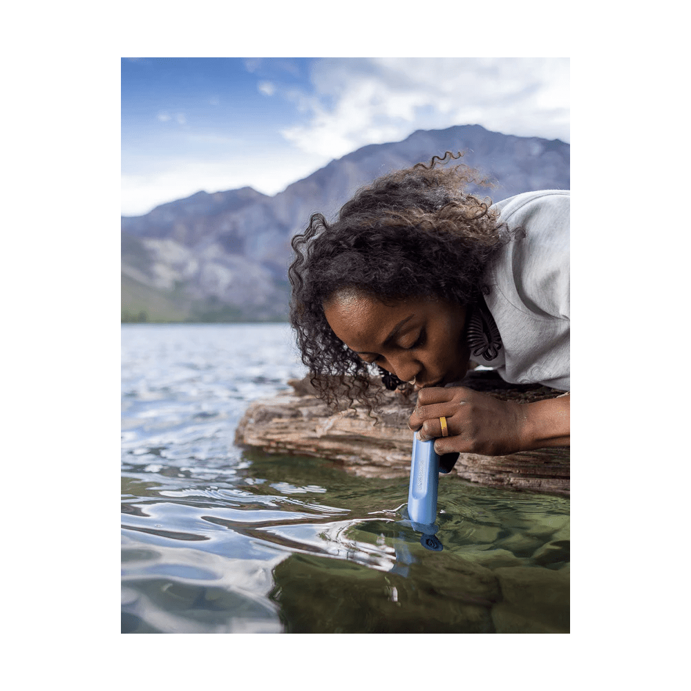 LifeStraw Peak Serie Filterstrohhalm Bergblau