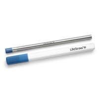 LifeStraw Sip Filterstrohhalm Edelstahl – Stürmisches Blau