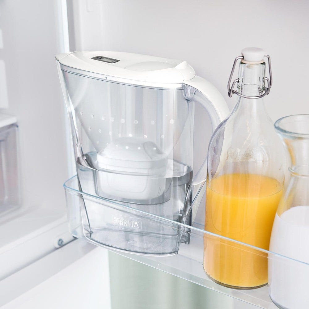 BRITA Marella Wasserfilter Kanne 2.4L + MAXTRA PRO Filterkartusche 1051118 (filtert PFAS)