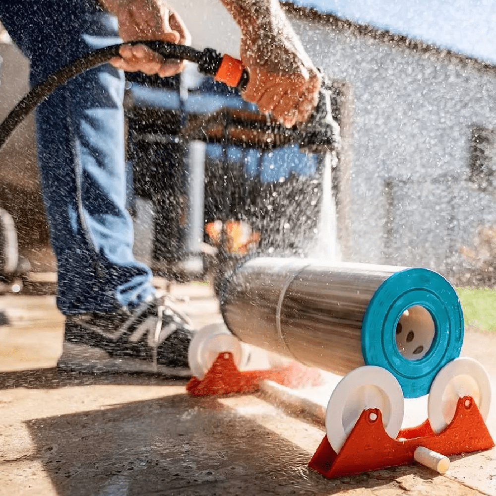 Nodiroller Spin Filter  - Rotierender Filterreiniger für Pool & Spa Filterkartuschen