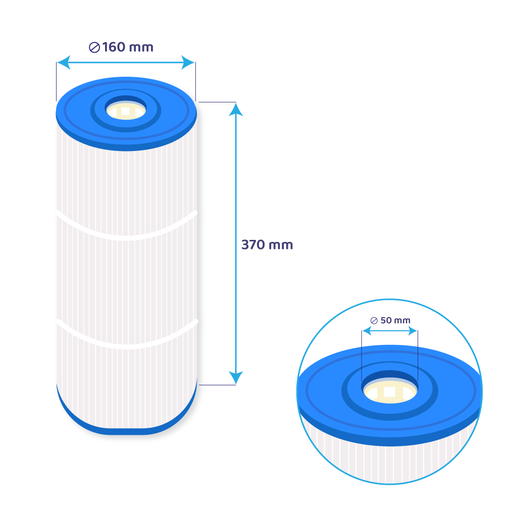 Pool Filter geeignet für WaterCo MultiCyclone Ultra