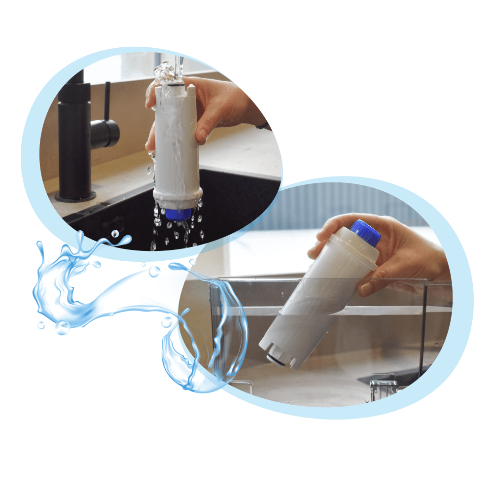 Wasserfilter geeignet für Delonghi DLSC002, 5513292811 , ECAM, ETAM, BCO, EC-Serie