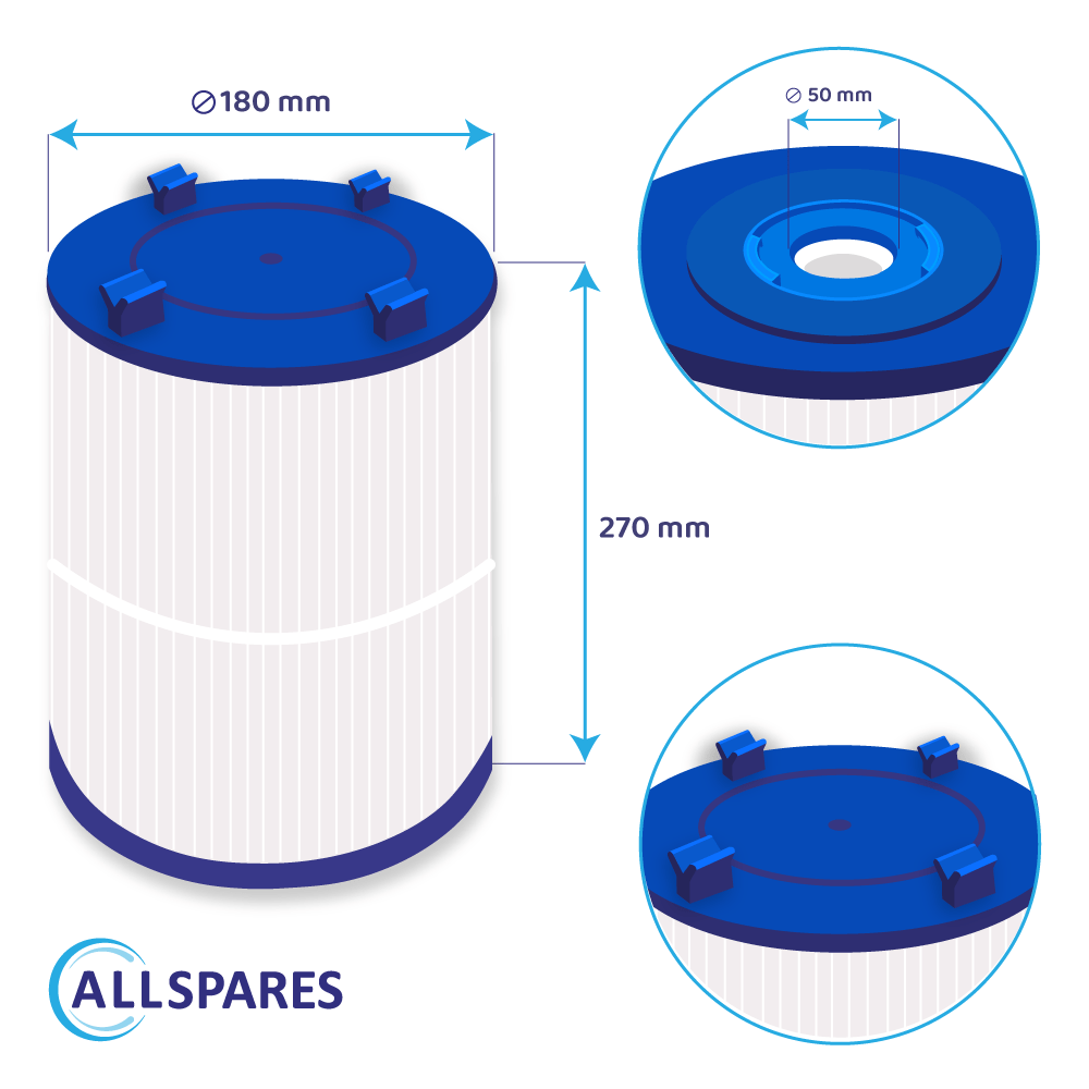 Whirlpool Filterkartusche geeignet für SC730, 70759, C-7367