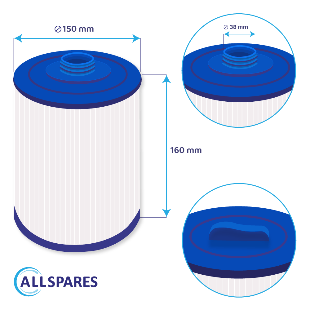 Whirlpool Filterkartusche geeignet für Canadian Toronto CD18M, SC846, 50171, 5CH-159