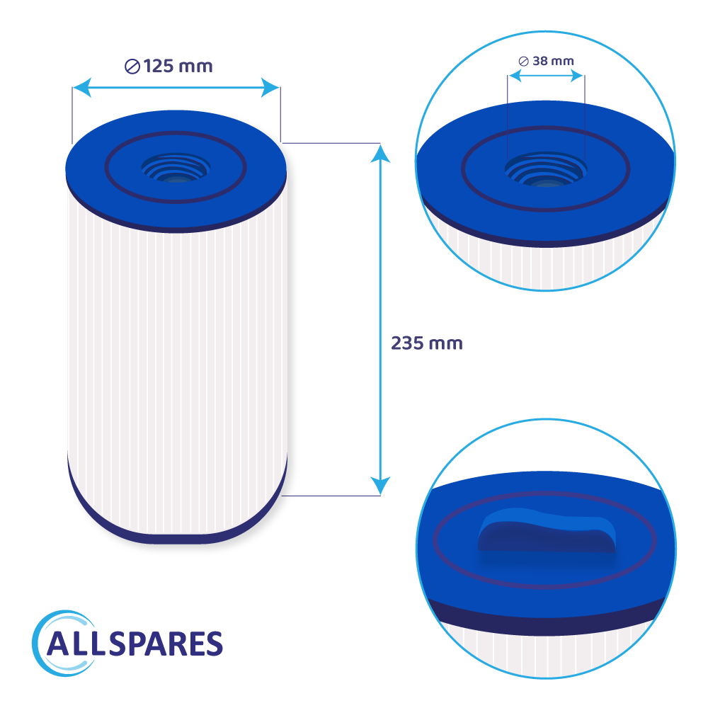 Whirlpool Filterkartusche geeignet für PWW35L  4CH-935, DL850, 40262