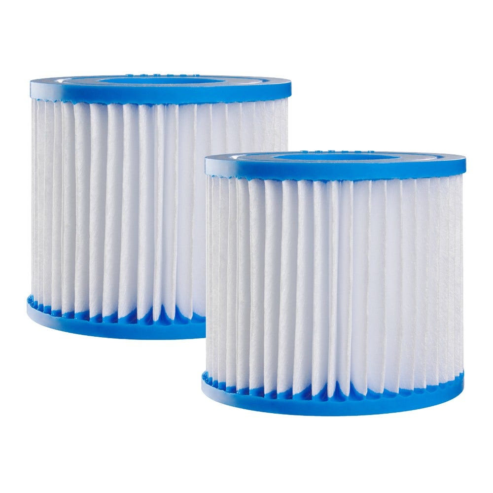 Darlly Whirlpool Filterkartusche SC828, 40025, C-4313, Intex Type D (2St.)