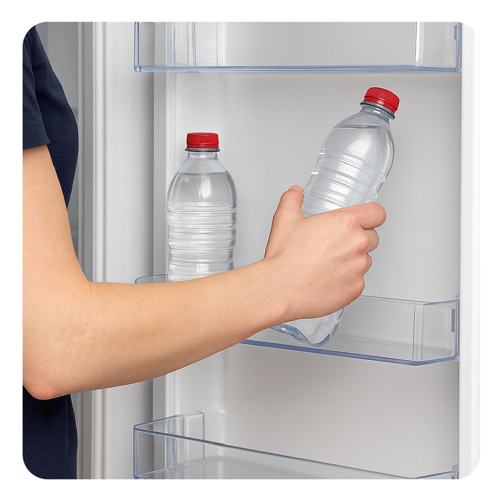 ETNA Flaschenhalter für Kühlschrank 440x103mm 46303