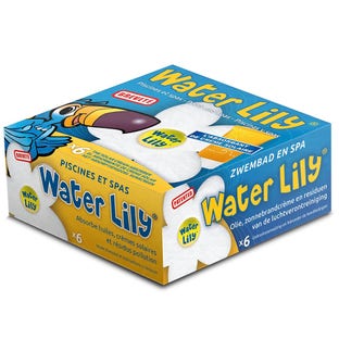 Toucan Water Lily Wasserreiniger für Pool und Spa (6 Stück)