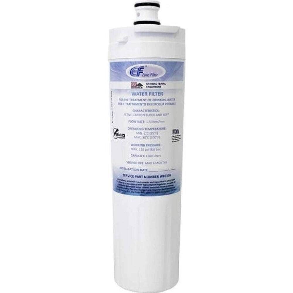Eurofilter Wasserfilter geeignet für Bosch / Siemens / Balay / Kuppersbusch / Neff / Solitaire / 3M / Indesit / Whirlpool