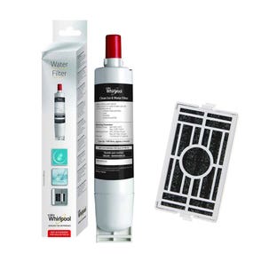 Whirlpool Ersatzset Kühlschrank Luftfilter + Wasserfilter