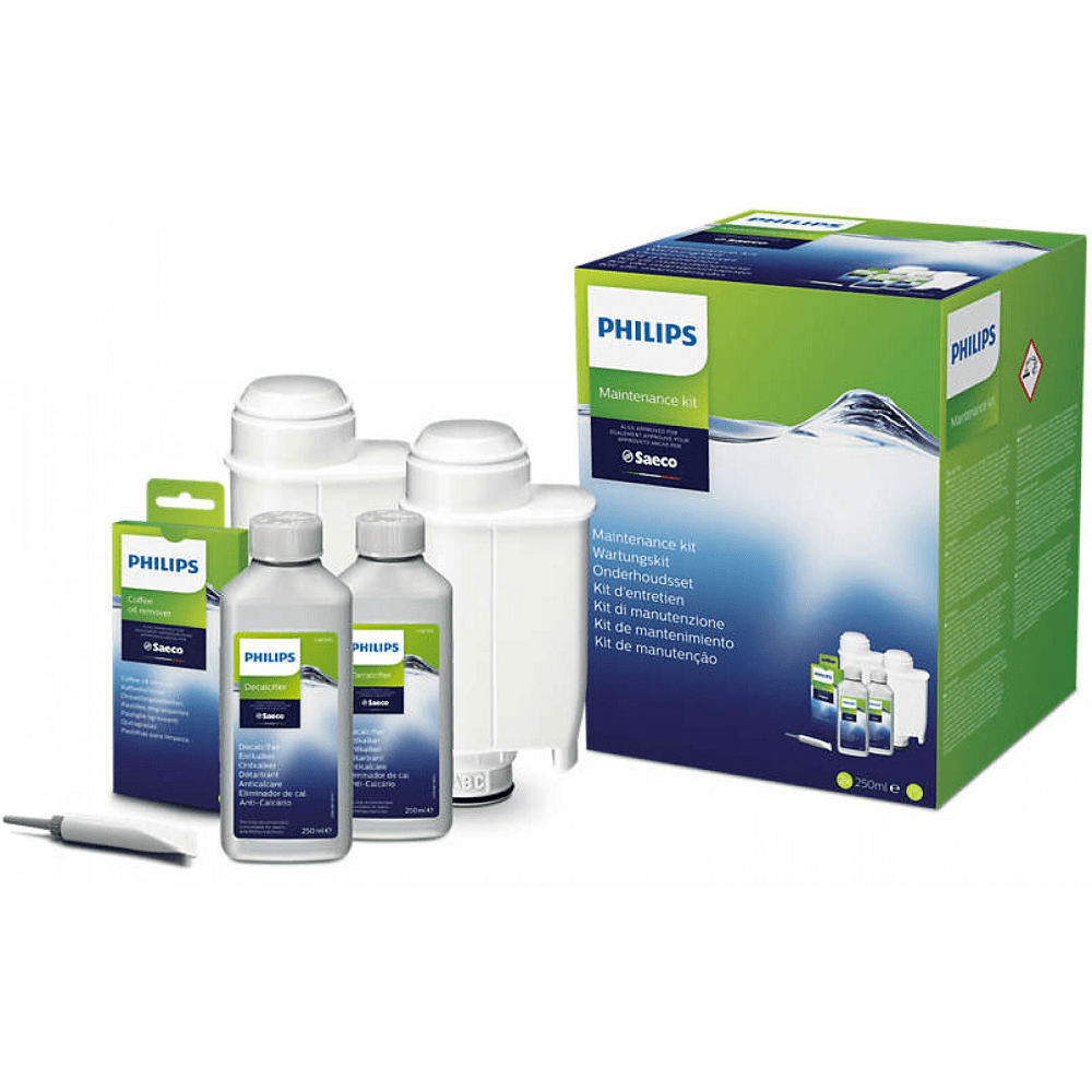 Philips / Saeco Pflegeset Entkalker + Reinigungstabletten + Wasserfilter 